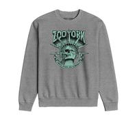Zoo York Men's True East Crew Sweat in Grey | Size: XL ZOO YORK Grey XL