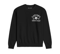 Zoo York Men's True East Sketch Crew Sweat in Black | Size: 2XL ZOO YORK Black 2XL