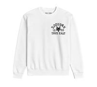 Zoo York Men's True East Sketch Crew Sweat in White | Size: Small ZOO YORK White S