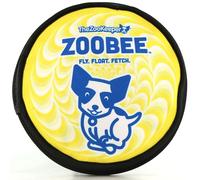 ZooBee Flying Disc Dog Toy - Dog Vision Friendly Colors - Soft & Durable Frisbee for Outdoor Play, Water Fetch & Pool Fun - Safe on Teeth - Floating Dog Toy - Lightweight & Easy to Throw