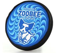 ZooBee Flying Disc Dog Toy - Dog Vision Friendly Colors - Soft & Durable Frisbee for Outdoor Play, Water Fetch & Pool Fun - Safe on Teeth - Floating Dog Toy - Lightweight & Easy to Throw