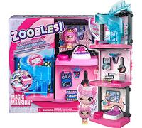 Zoobles, Magic Mansion Transforming Playset with Exclusive Z-Girl Collectible Figure, Kids Toys for Girls Aged 5 and above