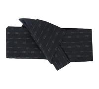 ZooBoo Japanese Kimono Obi Sash Belt & Yukata Tying Cord | Traditional Waist Tie Belt for Yukata and Kimono, Black-1, One size