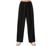 ZooBoo Premium Milk Silk Tai Chi Pants - Lightweight & Breathable Martial Arts Trousers Tai Chi, Kung Fu, Yoga Practice