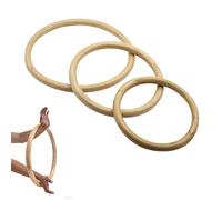 ZooBoo Wing Chun Rattan Rings - 3-Pack Professional Training Set (7" 9" 11") for for Martial Arts Practice Arm Positioning