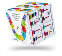 ZooBooKoo Polish Add & Subtract Cube | Kids' Educational 3D Book | Language & Maths Learning Toys | Puzzle Games for 5+ Year Old Children | Early Years Gifts for Boys & Girls | Classroom Resources
