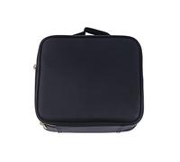 Zoobotanica Makeup Case,Silent Valley Cosmetic Box with Mirror Cosmetic,Extra Large,26 * 23 * 11cm Black
