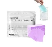 zoocco 100 PCS Multiple Effect The Floor Clean Tablets for Everyday Mopping, Easy Floor Care for Busy Homes, Leaves Floors Fresh and Bright (Purple)