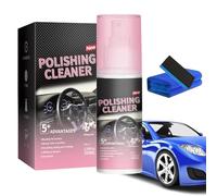 zoocco Car Interior Detailer Spray, Multi-Surface Polishing Cleaner, 100ml Aerosol Iron Can, All-Purpose for Dashboard Leather Plastic, Easy to Use, 2026 Upgrade (1PCS)