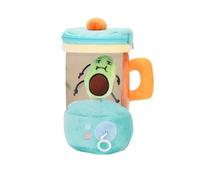 zoocco Carrot Blender Plush - Funny Spinning Carrot in Blender Plush, My Carrot Mixie Juicer Doll for Playhouse & Travel Fun (Avocados)