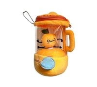 zoocco Carrot Blender Plush - Funny Spinning Carrot in Blender Plush, My Carrot Mixie Juicer Doll for Playhouse & Travel Fun (Oranges)