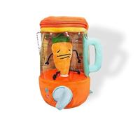 zoocco Carrot Blender Plush Toy, Funny Spinning Carrot in Blender Plush with Zipper Pocket, Cute Carrots Plush Toy for Desk Décor, Stress Relief & Gifts for Teens and Adults (CC)