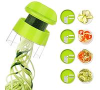 Zoodle Maker 4-in-1 Gem˚se Spaghetti Cutter Zuchini Spiralizer for Zucchini Cucumber Carrot