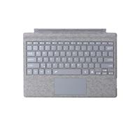 Zoof Type Cover for Microsoft Surface Pro 7+ / Pro 7/6 / 5/4 / 3, 12.3 inch, Ultra-Slim Wireless Bluetooth Tablet Keyboard with Multi Touchpad (Ash)