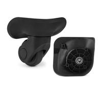 Zoofen 1 Pair Luggage Repair Wheels Replacement Luggage Wheels Suitcase Roller Trolley Caster (W041-L)