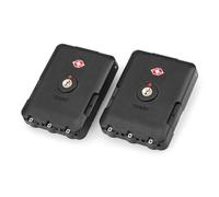 Zoofen 2 Pack Luggage Lock TSA007 Security Lock Suitcase Lock TSA Compatible Travel Luggage Locks(Model C)