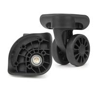 Zoofen Luggage Wheels Replacement 2 pcs Suitcase Replacement Wheels Wear-Resistant Luggage Carry On Spinner Wheels with 5 Screw Holes (ZA-122C)