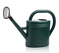 ZOOFOX Green 1 Gallon Plastic Watering Can with Detachable Sprinkler Head for Indoor, Outdoor, and Garden Plants