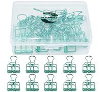 Zoohot Creative Hollow Clip Green Long Tail Clip, 15 Count