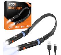 ZOOI Reading Neck Light, Magnetic Removable Lamp, Gifts for Men