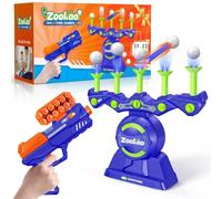 Zookao Hover Shooting Games Toys for 6 7 8 9 10+ Year Old Boys Kids, Nerf Gun Toy with Auto Reset Targets Birthday Christmas Xmas Gifts for 6-12 Year Old Boys Kids Outdoor & Indoor Cool Toy