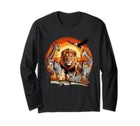 Zookeeper Africans Animal Jungle Safari Zoo Keeper Wildlife Long Sleeve T-Shirt