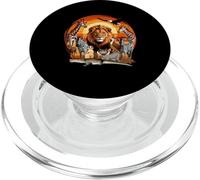 Zookeeper Africans Animal Jungle Safari Zoo Keeper Wildlife PopSockets PopGrip for MagSafe
