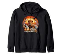 Zookeeper Africans Animal Jungle Safari Zoo Keeper Wildlife Zip Hoodie