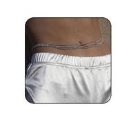 Zookey Layered Rhinestone Waist Chain Sparkly Crystal Belly Chain Silver Rave Nightclub Body Chain Jewellery for Women