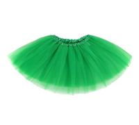 Zookey Women's Tulle Tutu Skirt Green Tutu Skirt Adult Teen Tulle Skirts Ballet Dance Skirt Fancy Dress Festival Costume Party Rave Outfit