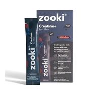 Zooki Creatine+ for Men 5g Monohydrate, Wild Berry, 7 Servings