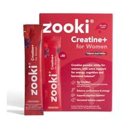 Zooki Creatine+ for Women 5g Monohydrate, Summer Fruits, 30 Servings