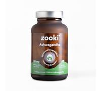 Zooki High Strength Liposomal Ashwagandha Capsules 500mg KSM-66 | 4X Higher Absorption | Support Stress, Sleep, Brain Health (60 Capsules, 1 Month Supply)