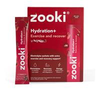 Zooki Hydration+ Exercise & Recover, Cherry Flavour, 30 Sachets