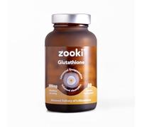 Zooki Liposomal Glutathione 500mg Capsules, High Absorption Glutathione Supplement, Immune & Liver Support, Antioxidant Skin & Energy Support, Vegan Glutathione Tablets, 60 Capsules 30 Servings