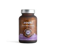 Zooki Liposomal Lions Mane Mushroom 600mg Capsules - 30 Day Supply