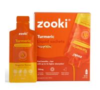 Zooki Liposomal Turmeric 750mg Curcumin Tangerine Flavour - 30x15ml Liquid Sachets