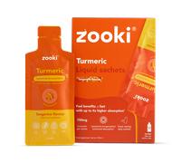 Zooki Liposomal Turmeric Curcumin Tangerine Flavour 750mg 14 Sachets