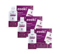 Zooki Liposomal Vitamin C 1,000mg Acai Berry Flavour 90 Sachets Bundle