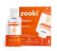 Zooki Liposomal Vitamin C 1,000mg, Citrus Orange Flavour 15ml, 30 Sachets