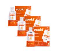 Zooki Liposomal Vitamin C 1,000mg Citrus Orange Flavour 90 Sachets Bundle