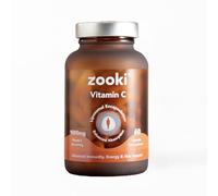 Zooki Liposomal Vitamin C 1000mg Capsules, High Strength Vitamin C Supplement, Immune System & Collagen Support, Energy & Skin Health, Vegan Liposomal Vitamin C (60 Capsules 30 Servings)