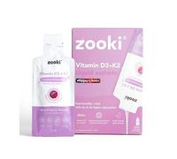 Zooki Liposomal Vitamin D3 + K2 3,000iu, Mixed Berry Flavour - 14x10ml Liquid Sachets