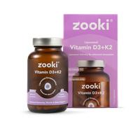 Zooki Liposomal Vitamin D3+K2 3000iu Capsules - 30 Day Supply 75 mcg 60 Capsules