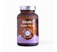Zooki Liposomal Vitamin D3 + K2 3000IU Capsules, High Strength Vitamin D Supplements, Immune Bone Muscle Support, Vegan D3 and K2 Vitamin, Vitamin D Capsules (60 Capsules, 30 Servings)
