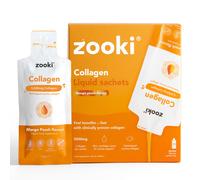 Zooki Marine Collagen 5,000mg, Mango Peach Flavour - 30x15ml Liquid Sachets