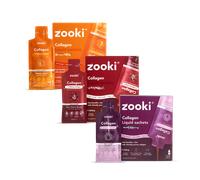 Zooki Super Strength Marine Collagen 11,000mg Mixed Flavours 90 Sachets Bundle