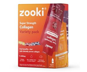 Zooki Variety Super Strength Marine Collagen- 14 Sachets, 210 ML