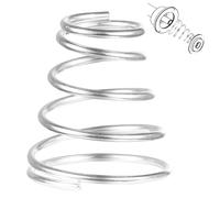 Zookpr 40mm Wheel Balancer Centering Spring, Stainless Steel Wheel Balancer Cone Spring, Ideal for Repair Shops & DIY Users