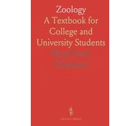 Zoology: A Textbook for College and University Students